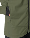 VAUDE Cycling windproof jacket - QIMSA SOFTSHELL - green