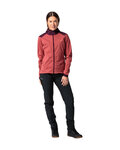 VAUDE Cycling windproof jacket - QIMSA SOFTSHELL - red