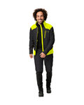 VAUDE Cycling thermal jacket - MINAKI III - black/yellow
