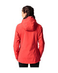 VAUDE waterproof jacket - ROSEMOOR 3in1 - red