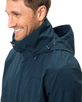 VAUDE waterproof jacket - ROSEMOOR 3in1 - blue