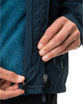 VAUDE waterproof jacket - ROSEMOOR 3in1 - blue
