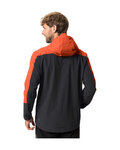 VAUDE Cycling windproof jacket - MOAB IV - red/black