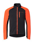 VAUDE Cycling windproof jacket - POSTA SOFTSHELL VI - red/black