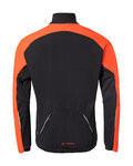 VAUDE Cycling windproof jacket - POSTA SOFTSHELL VI - red/black