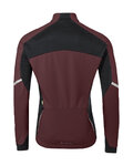 VAUDE Cycling windproof jacket - KURO SOFTSHELL - brown/black