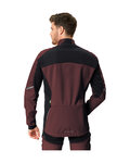 VAUDE Cycling windproof jacket - KURO SOFTSHELL - brown/black