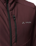 VAUDE Cycling windproof jacket - KURO SOFTSHELL - brown/black