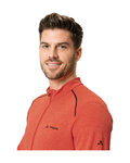 VAUDE Cycling winter long sleeve jersey - MATERA LS - red