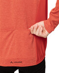 VAUDE Cycling winter long sleeve jersey - MATERA LS - red