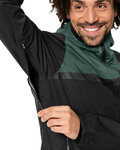VAUDE waterproof jacket - ALL YEAR MOAB 3in1 - black/green