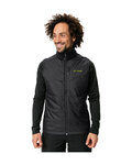 VAUDE waterproof jacket - ALL YEAR MOAB 3in1 - black/green