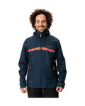 VAUDE waterproof jacket - ALL YEAR MOAB 3in1 - blue