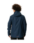 VAUDE waterproof jacket - ALL YEAR MOAB 3in1 - blue