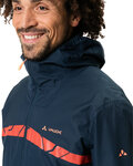 VAUDE waterproof jacket - ALL YEAR MOAB 3in1 - blue