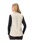 VAUDE Cycling gilet - ROSEMOOR FLEECE - ivory/yellow