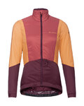 VAUDE Cycling thermal jacket - KURO INSULATION - orange/bordeaux
