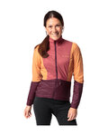 VAUDE Cycling thermal jacket - KURO INSULATION - orange/bordeaux