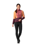 VAUDE Cycling thermal jacket - KURO INSULATION - orange/bordeaux