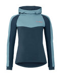VAUDE Cycling winter long sleeve jersey - QUIMSA LS - blue