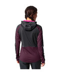 VAUDE Cycling winter long sleeve jersey - QUIMSA LS - bordeaux/pink/black