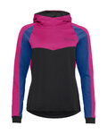 VAUDE Cycling winter long sleeve jersey - QUIMSA LS - pink/black/blue