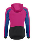 VAUDE Cycling winter long sleeve jersey - QUIMSA LS - pink/black/blue
