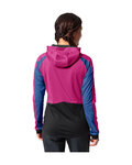 VAUDE Cycling winter long sleeve jersey - QUIMSA LS - pink/black/blue