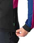 VAUDE Cycling winter long sleeve jersey - QUIMSA LS - pink/black/blue