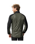VAUDE Cycling windproof jacket - MATERA AIR - green/black