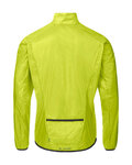 VAUDE Cycling windproof jacket - MATERA AIR - yellow