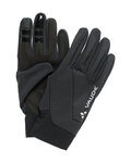 VAUDE Cycling long-finger gloves - KURO WARM - black