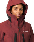 VAUDE waterproof jacket - MONVISO 2,5L - bordeaux