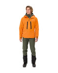 VAUDE waterproof jacket - MONVISO 2,5L - orange