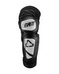 LEATT knee protector -  KNEE & SHIN GUARD EXT - white/black