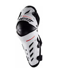 LEATT knee protector -  KNEE & SHIN GUARD DUAL AXIS - white
