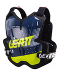 LEATT back and chest protector - CHEST PROTECTOR 1.5 TORQUE - black/blue/yellow