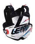 LEATT back and chest protector - CHEST PROTECTOR 1.5 TORQUE - black/white