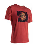 LEATT Cycling short sleeve t-shirt - CORE - red