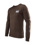 LEATT Cycling long sleeve t-shirt - CORE - brown