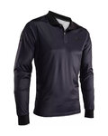 LEATT Cycling long sleeve t-shirt - POLO TEAM LONG - black