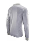 LEATT Cycling long sleeve t-shirt - POLO TEAM LONG - white