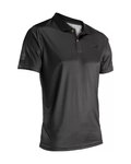LEATT Cycling short sleeve t-shirt - POLO TEAM SHORT - black
