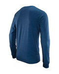 LEATT Cycling long sleeve t-shirt - CORE LONG - blue