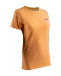 LEATT Cycling short sleeve t-shirt - CORE W - brown