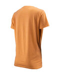 LEATT Cycling short sleeve t-shirt - CORE W - brown