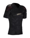 LEATT back and chest protector - SHOULDER TEE 3DF AIRFIT LITE EVO - black