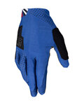 LEATT Cycling long-finger gloves - MTB 3.0 ENDURANCE - blue
