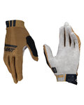 LEATT Cycling long-finger gloves - MTB 2.0 X-FLOW - brown