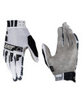 LEATT Cycling long-finger gloves - MTB 2.0 X-FLOW - white